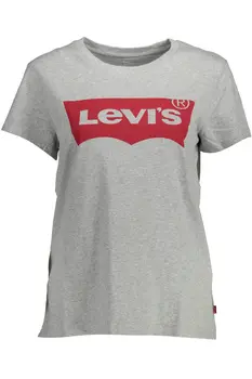 LEVI'S SHORT SLEEVE T-SHIRT WOMEN GREY