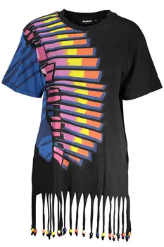 DESIGUAL SHORT DRESS WOMEN BLACK