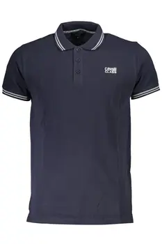 CAVALLI CLASS POLO SHORT SLEEVE MEN BLUE
