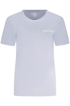 CONVERSE WOMEN'S SHORT SLEEVE T-SHIRT PURPLE