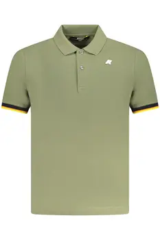 K-WAY POLO SHORT SLEEVES MEN GREEN