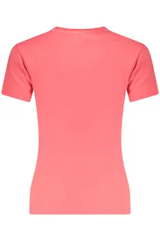 TOMMY HILFIGER WOMEN'S SHORT SLEEVE T-SHIRT PINK