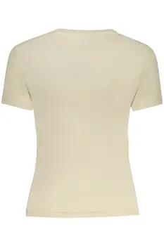 TOMMY HILFIGER SHORT SLEEVE T-SHIRT WOMEN BEIGE
