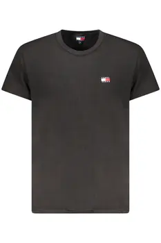 TOMMY HILFIGER SHORT SLEEVE T-SHIRT MEN BLACK