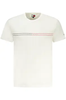 TOMMY HILFIGER SHORT SLEEVE T-SHIRT MEN WHITE
