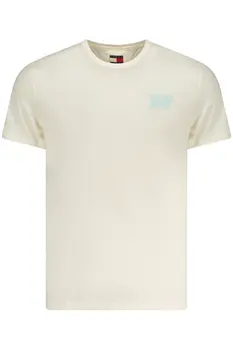 TOMMY HILFIGER SHORT SLEEVE T-SHIRT MEN BEIGE