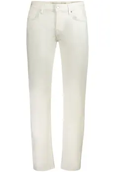 GUESS JEANS JEANS DENIM MEN WHITE