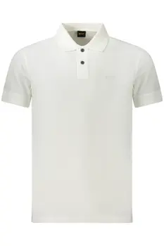 BOSS POLO SHORT SLEEVE MEN WHITE
