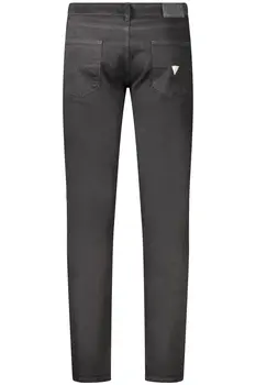 GUESS JEANS MEN'S DENIM JEANS BLACK