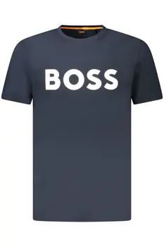 BOSS SHORT SLEEVE T-SHIRT MEN BLUE