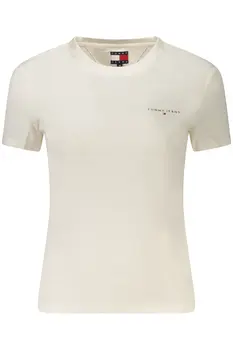 TOMMY HILFIGER WOMEN'S SHORT-SLEEVE T-SHIRT WHITE