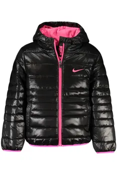 NIKE GIRLS' BLACK JACKET