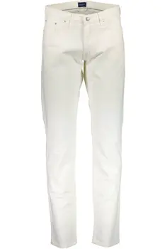 GANT MEN'S WHITE TROUSERS