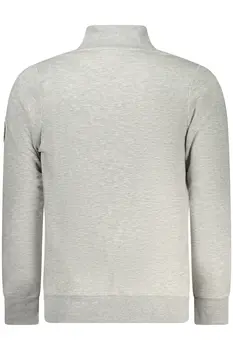 NORWAY 1963 MEN'S GRAY ZIP-UP SWEATSHIRT