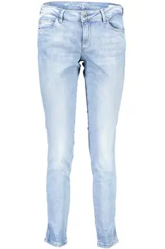 GUESS JEANS JEANS DENIM WOMAN LIGHT BLUE