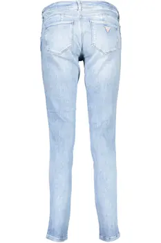 GUESS JEANS JEANS DENIM WOMAN LIGHT BLUE