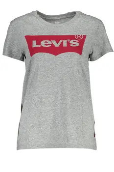 LEVI'S WOMEN'S SHORT SLEEVE T-SHIRT GRAY