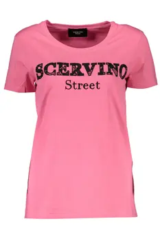 SCERVINO STREET WOMEN'S SHORT SLEEVE T-SHIRT PINK