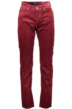 GANT RED MEN'S TROUSERS