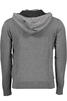 US POLO CARDIGAN MAN GRAY