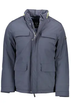 PLEIN SPORT BLUE MEN'S JACKET