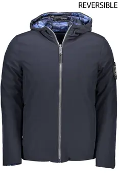 PLEIN SPORT BLUE MEN'S JACKET
