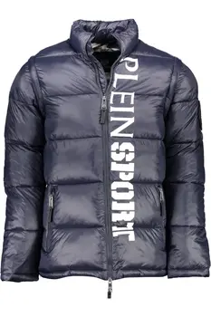 PLEIN SPORT BLUE MEN'S JACKET