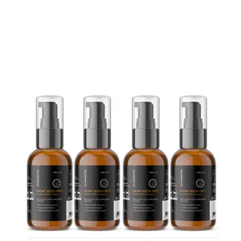 100% Raw Hemp Seed Oil: Turmeric and Black Pepper (Food Supplement)
