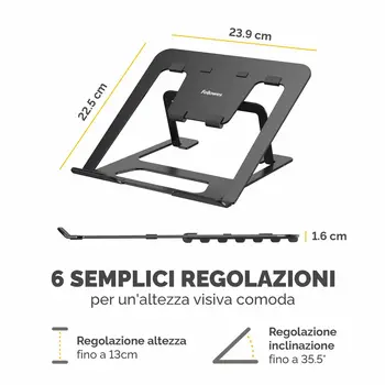 Cooling Base for a Laptop Fellowes Alumia 100138868