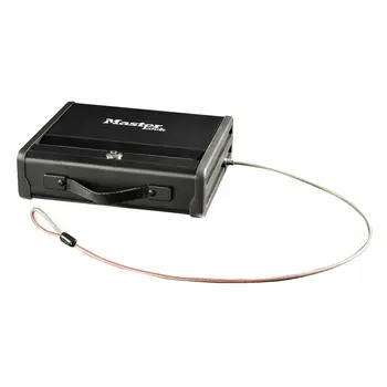 Safety-deposit box Master Lock Black Steel