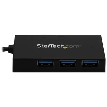 4-Port USB Hub Startech HB30A3A1CFB Black