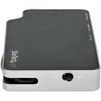 USB Hub Startech CDP2HVGUASPD 100 W 15 W