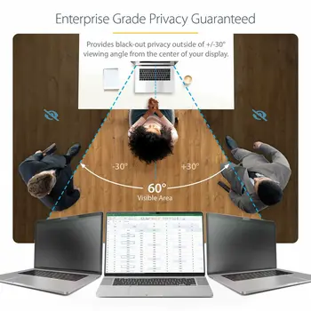 HDMI Cable Startech 14LT6-PRIVACY-SCREEN Black
