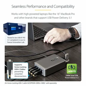 Laptop Charger Startech 424DEU-USB-C-CHARGER