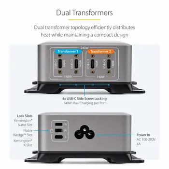 Laptop Charger Startech 424DEU-USB-C-CHARGER