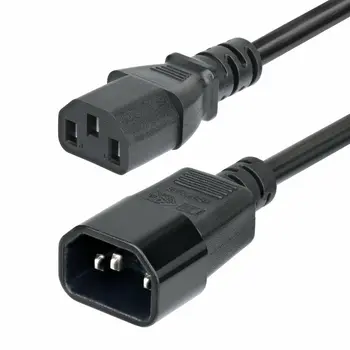 Current Adaptor Startech PXTC13C141415FEU Black C13 C14