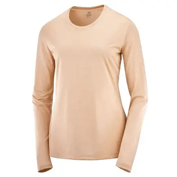 Women’s Short Sleeve T-Shirt Salomon Agile Pink