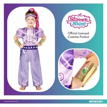 Costume for Children Purple 6-8 Years