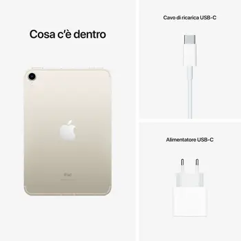 Tablet Apple iPad mini Octa Core 4 GB RAM 64 GB White 8,3"