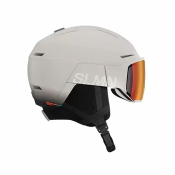 Ski Helmet Salomon L47616300 White Grey Unisex