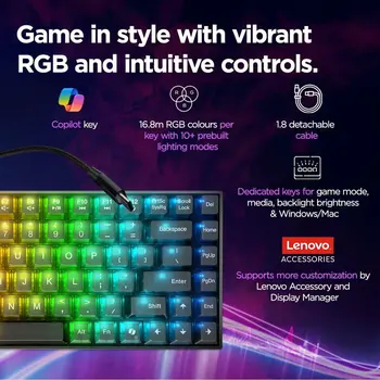 Keyboard Lenovo Legion K510 Mini Pro GY41P808600 QWERTY
