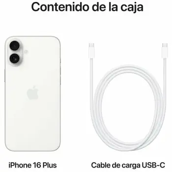 Smartphone Apple MXVV3QL/A Hexa Core 8 GB RAM 128 GB White 6,7"