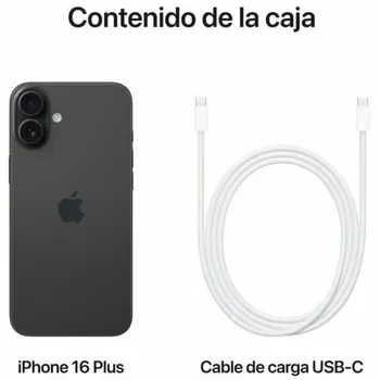 Smartphone Apple iPhone 16 Plus 6,7" 512 GB Black