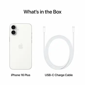 Smartphone Apple IPHONE 16 PLUS MY1X3ZD/A 6,7" 512 GB White