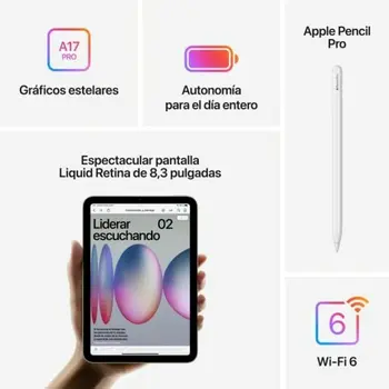 Tablet Apple MXN63TY/A 8,3" 8 GB RAM 128 GB Grey