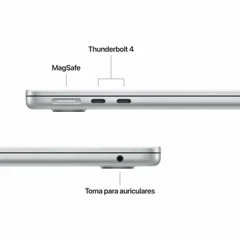 Laptop Apple MW0X3Y/A 13" M4 16 GB RAM 512 GB SSD