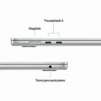 Laptop Apple MW1H3Y/A 13" M4 16 GB RAM 512 GB SSD