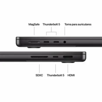 Laptop Apple MX2H3Y/A 14" 512 GB SSD
