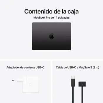 Laptop Apple MX2H3Y/A 14" 512 GB SSD
