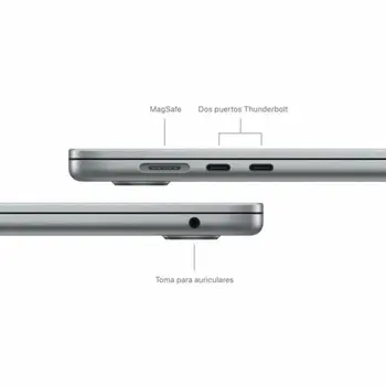 Laptop Apple MC9D4Y/A M3 16 GB RAM 256 GB SSD 15,3"